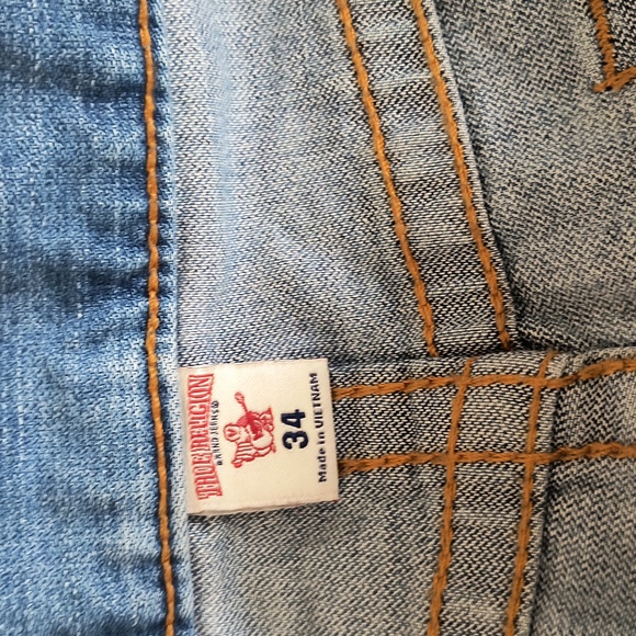 True religion men's 34x34straight red - Picture 3 of 4